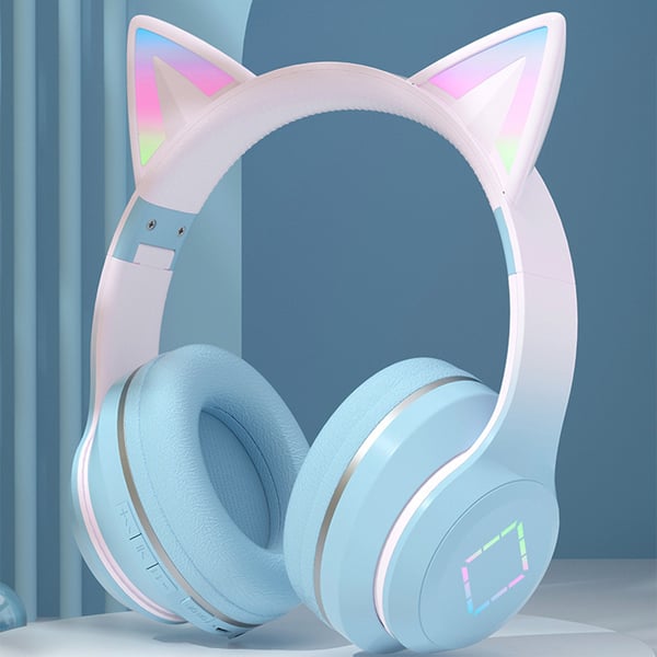 Bluetooth-kuulokkeet DR57 - Pitkä akunkesto Blue