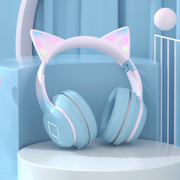 Bluetooth-kuulokkeet DR57 - Pitkä akunkesto Blue