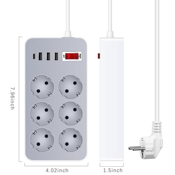 EU-standardipistorasia USB- ja Type-C-porteilla