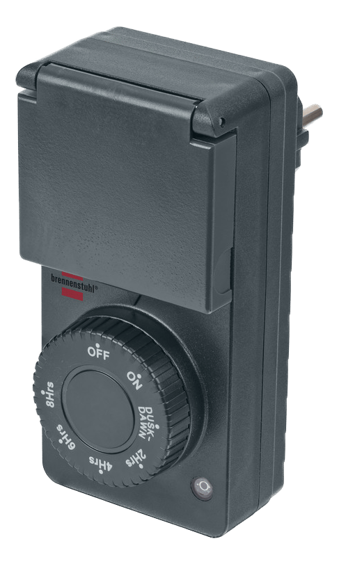 Timer with twighlight sensor DDT IP44 anthracite
