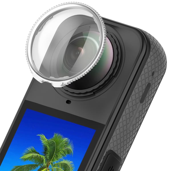 Insta360 X5 Suojalinssi - Optinen Lasisuoja Silver