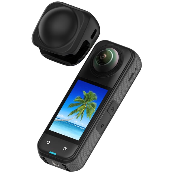 Linsebeskyttelse til Insta360 X5 og X4 Black