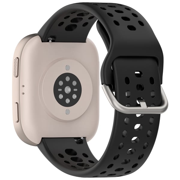 Stilfuld silikonerem til Amazfit Bip6 (A2435) Black