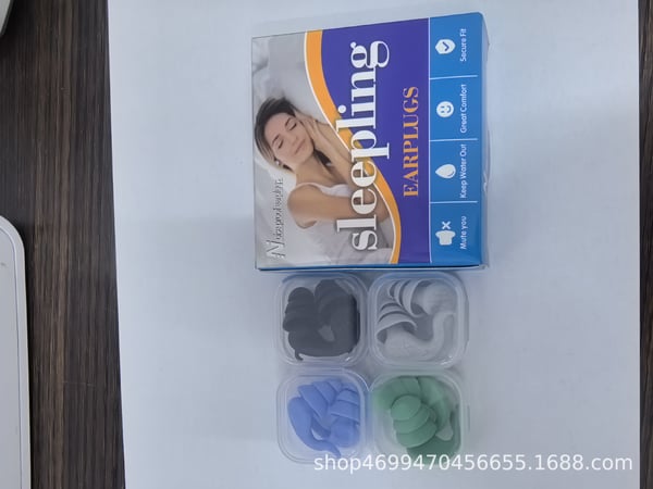 Professionelle silikone ørepropper med støjreduktion - 4 par Multicolor1 Professionelle silikone ørepropper med støjreduktion - 4 par Multicolor1