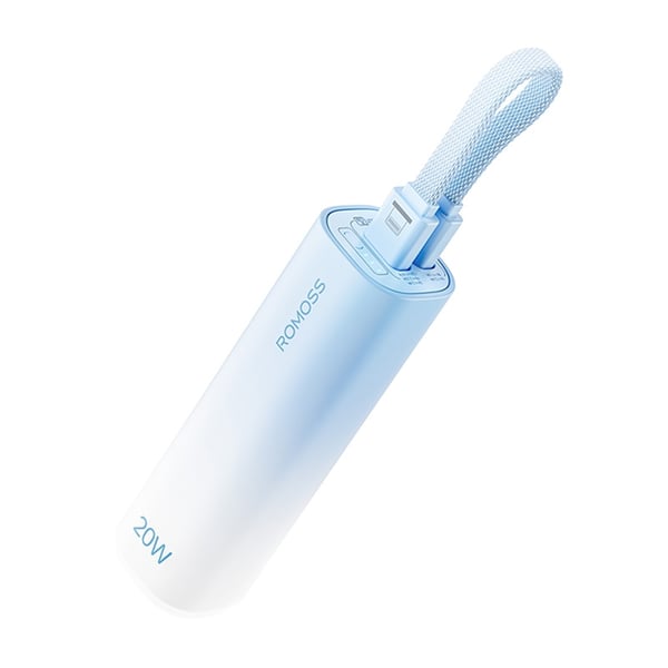 Romoss Mini Powerbank PSC05C 5000mAh 10,5W (blå)