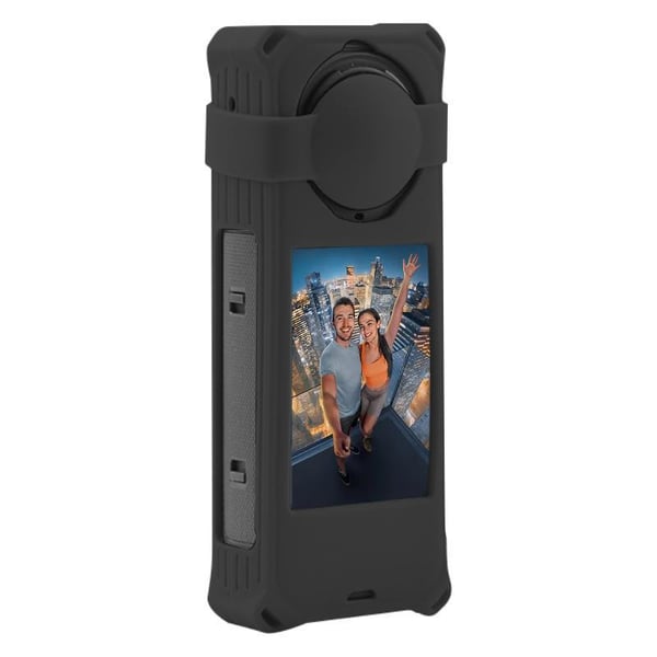 Silikonbeskyttelsesetui til Insta360 X5-kamera Black