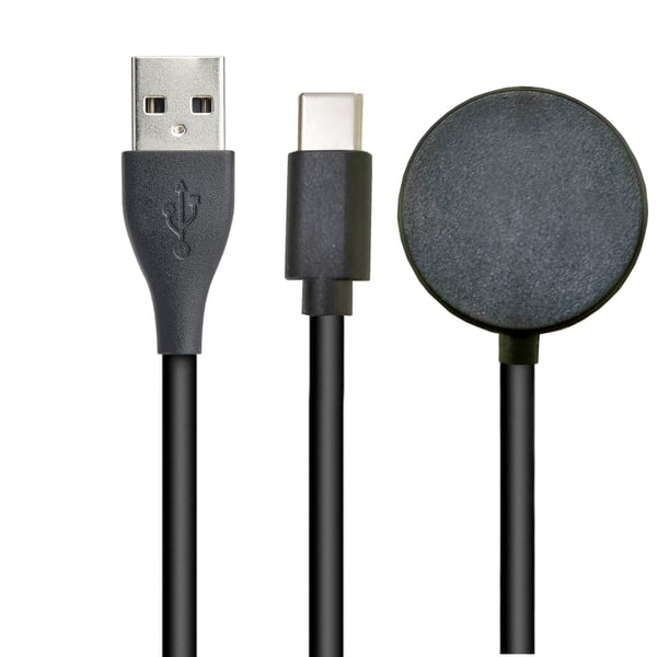 2-i-1-lader for Samsung Galaxy Watch og telefoner