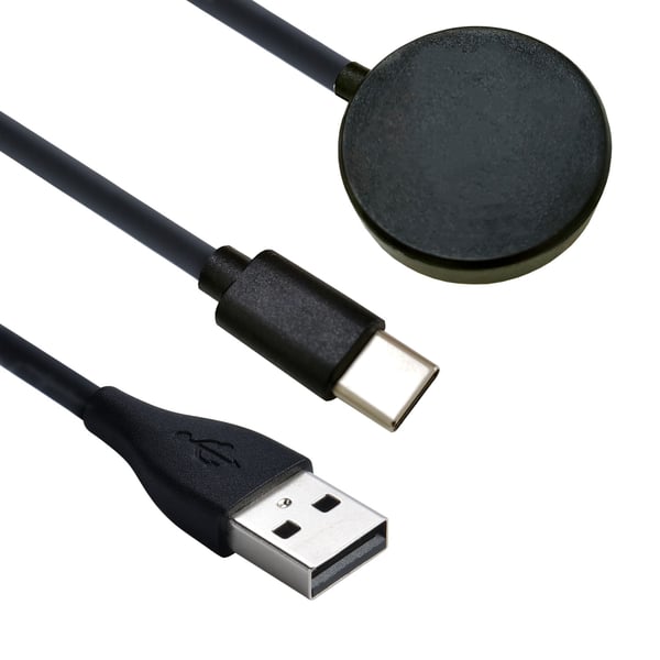 2-i-1-lader for Samsung Galaxy Watch og telefoner