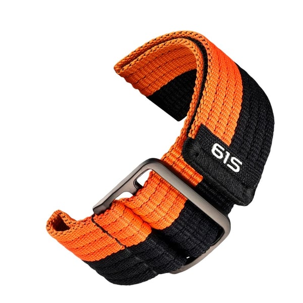 Garmin Fenix 8/7X/970/965 Sport Nylon Klokkereim Black 26 mm