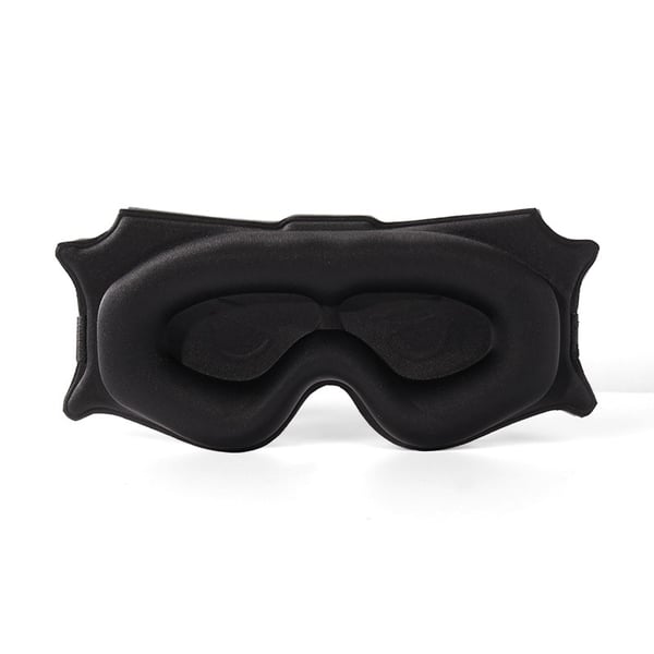 6D Muotoiltu Unisilmämaski - Äärimmäistä Mukavuutta & Pimeyttä Black