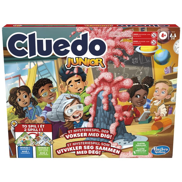 Brætspil Cluedo Junior 2 Games In 1 (DK/NO)