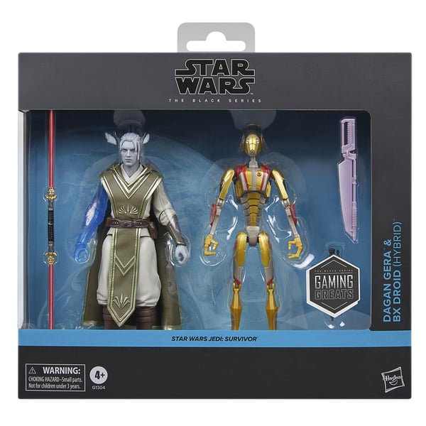 The Black Series 6 Inch Figure Dagan Gera & BX Droid  Faith