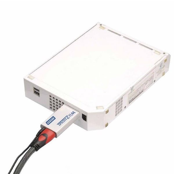 Nintendo Wii til HDMI-omformer - full HD 1080p White