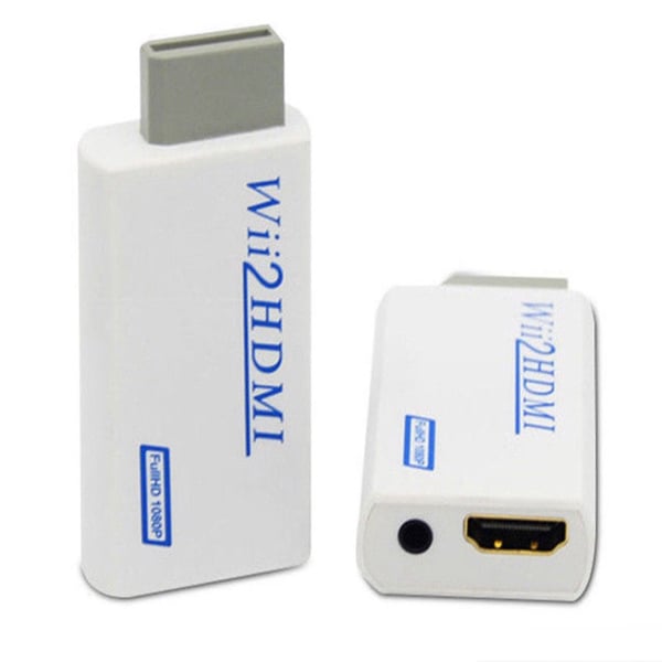 Nintendo Wii HDMI -adapteri - Full HD 1080p White