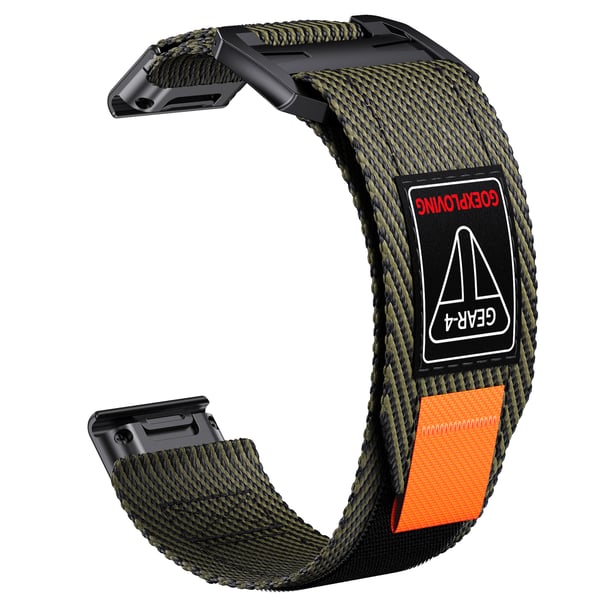 Hurtigutløser 26mm Vevd Nylonreim for Garmin Fenix 7