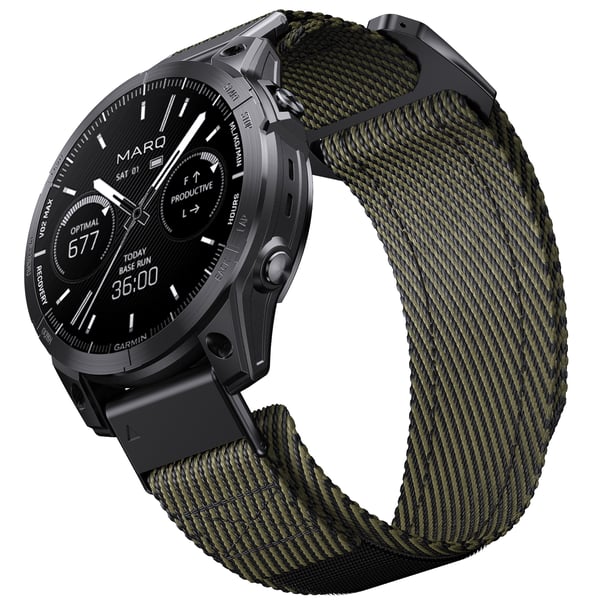 Hurtigutløser 26mm Vevd Nylonreim for Garmin Fenix 7