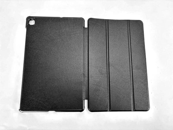 Slankt svart tri-fold etui for Samsung Tab S6 Lite 10.4
