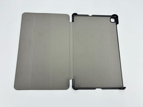Slankt svart tri-fold etui for Samsung Tab S6 Lite 10.4