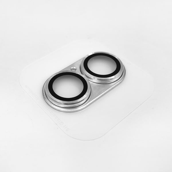Stötfångarfodral i aluminiumlegering för iPhone 16 Silver