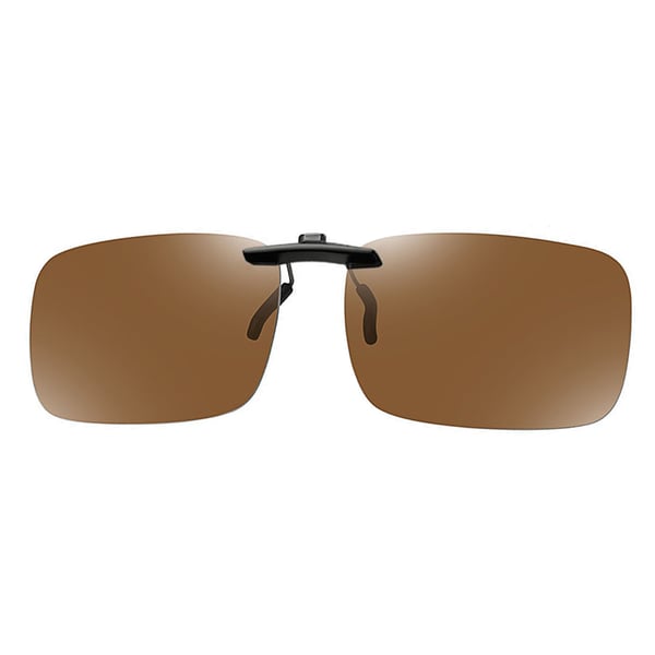 Polariserade Clip-on Solglasögon Brown