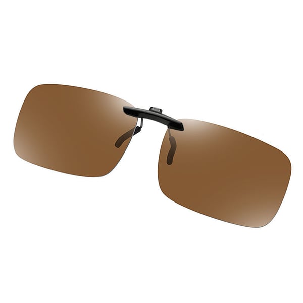 Polariserade Clip-on Solglasögon Brown