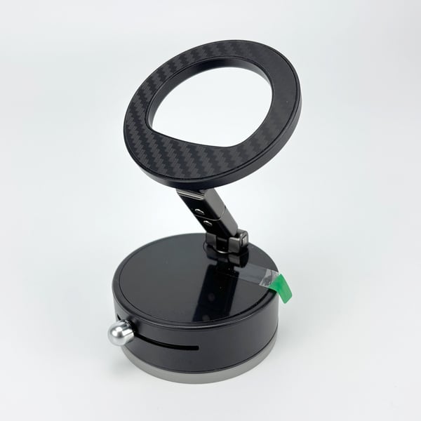 Sammenleggbar magnetisk telefonholder med sugekopp i aluminiumslegering