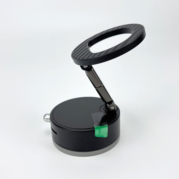 Sammenleggbar magnetisk telefonholder med sugekopp i aluminiumslegering