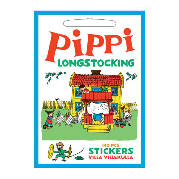 Klistermärken Pippi Långstrump - Villa Villekulla (140 st)
