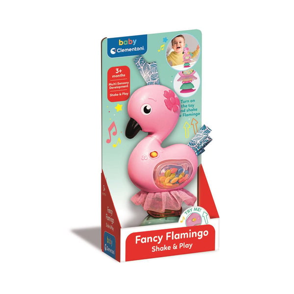 Electronic Rattle Fancy Flamingo Electronic Rattle Fancy Flamingo