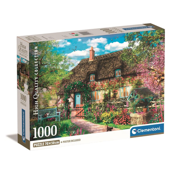 Puslespill 1000 Pcs CB High Quality Collection The Old Cottage