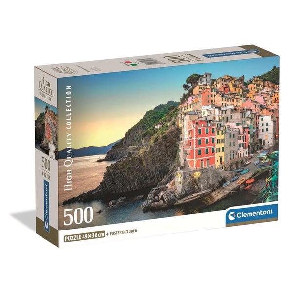 Puslespil 500 Pcs CB High Quality Collection Riomaggiore Coast