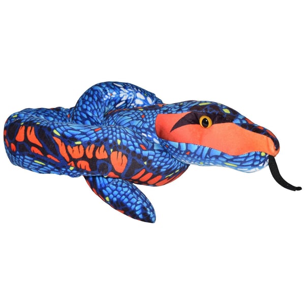 Pehmolelu Snakes 137 cm Sininen Ja Oranssi