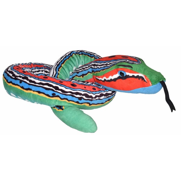 Pehmolelu Snakes 137 cm Vihreä Sininen Punainen