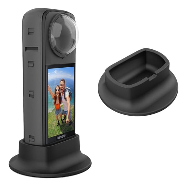 Insta360 X5 Beskyttende Basisfeste - Sikker Silikondeksel