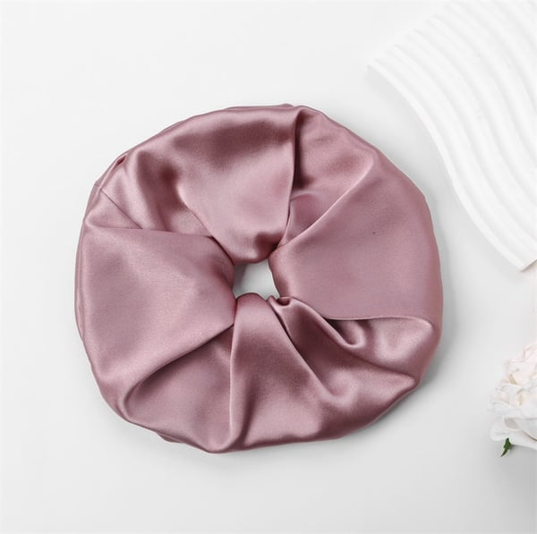 19 Momme 9cm Silke Hårkrumpe - Mildt Hårtilbehør Pink