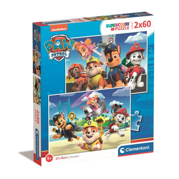 Puslespil 2x60 Pcs Special Collection Paw Patrol