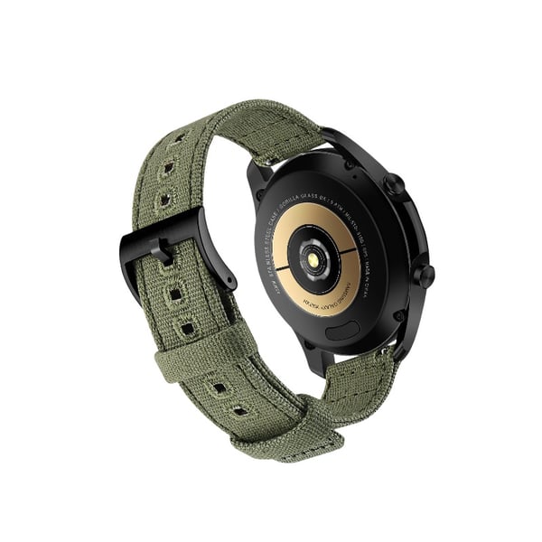 24 mm:n kangasranneke Suunto 9 -kelloon Green