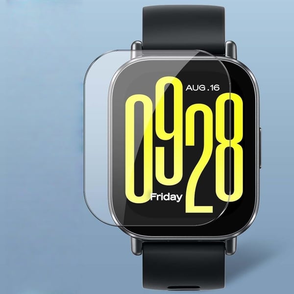 Kompatibel med Redmi Watch 5 skjermbeskytter i herdet glass - Klar