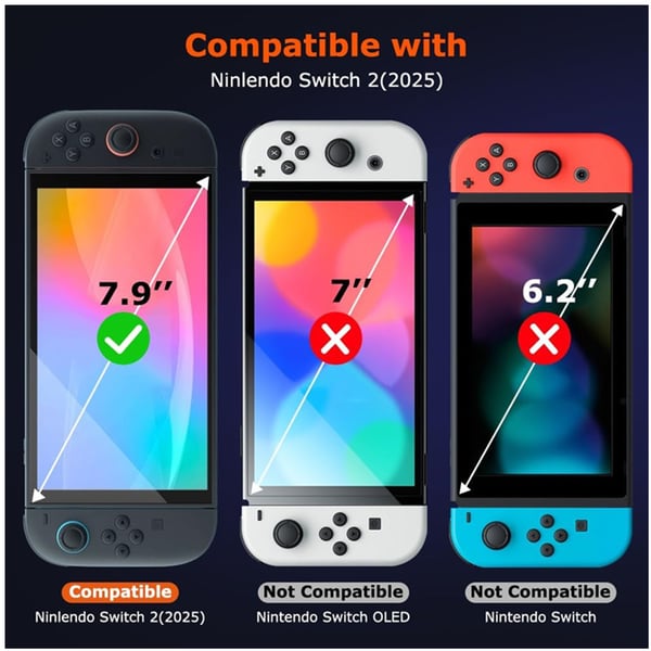 Suojaava kantolaukku Switch2-konsolille