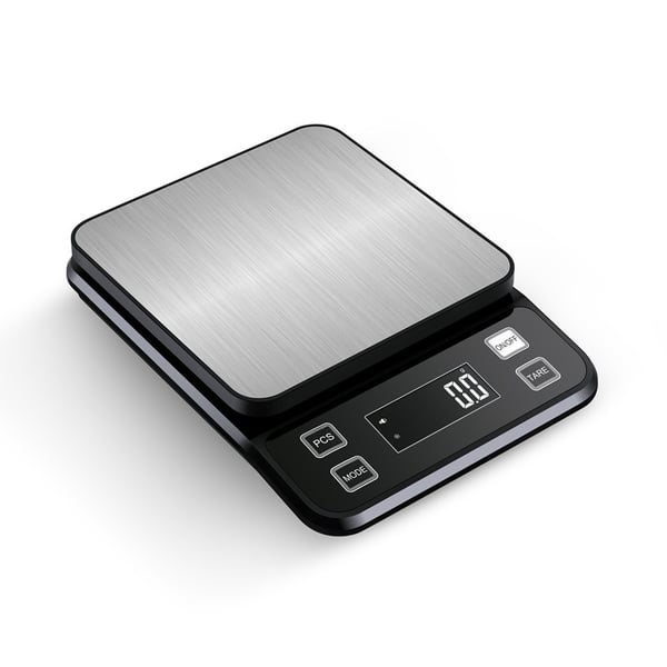 Digital kjøkkenvekt Vanntett ryggvekt 10kg/1g