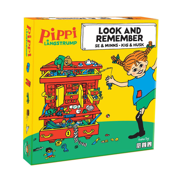 Spil Pippi Langstrømpe - Look and Remember