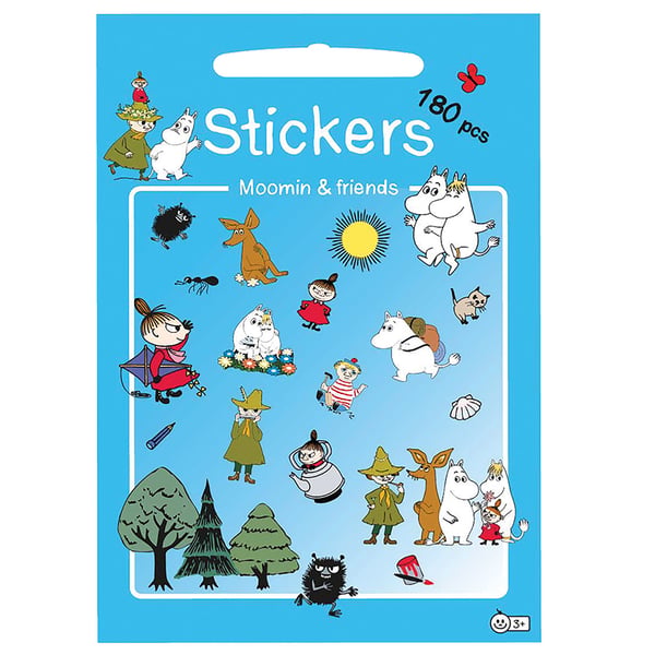 Klistremerker Moomin & Friends (180 Stickers)