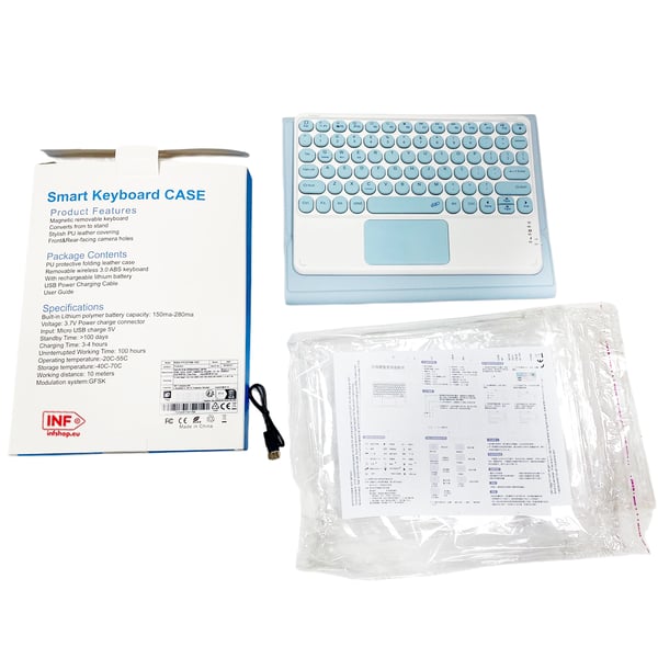 Tastaturdeksel for Samsung Galaxy Tab A9+ 11 tommers Blue