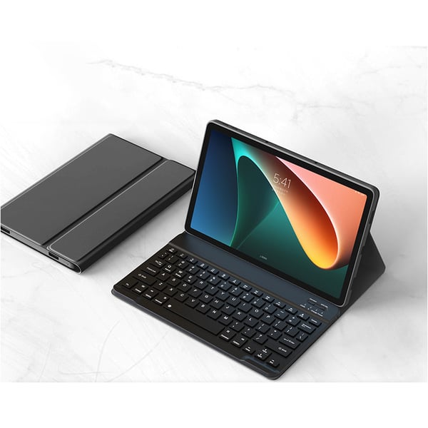 Phantom Black Bluetooth -näppäimistökotelo Xiaomi Pad 7/7Pro -laitteelle