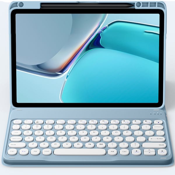 Bluetooth-näppäimistökotelo - Redmi Pad SE:lle Blue