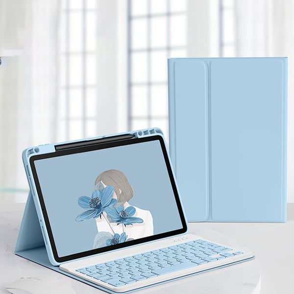 Bluetooth-näppäimistökotelo - Redmi Pad SE:lle Blue