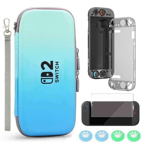Kantolaukku Switch 2:lle Dark blue + green