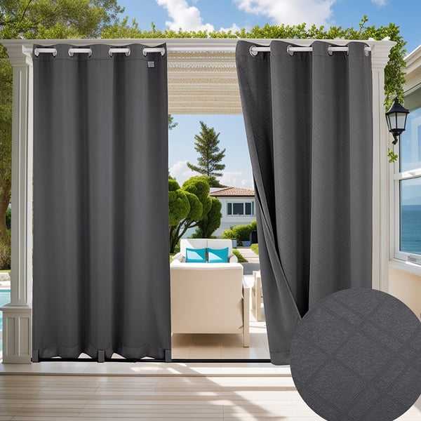 Vedenpitävä kohokuvioitu ulkoverho DarkGrey M