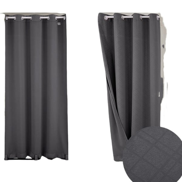 Vedenpitävä kohokuvioitu ulkoverho DarkGrey L