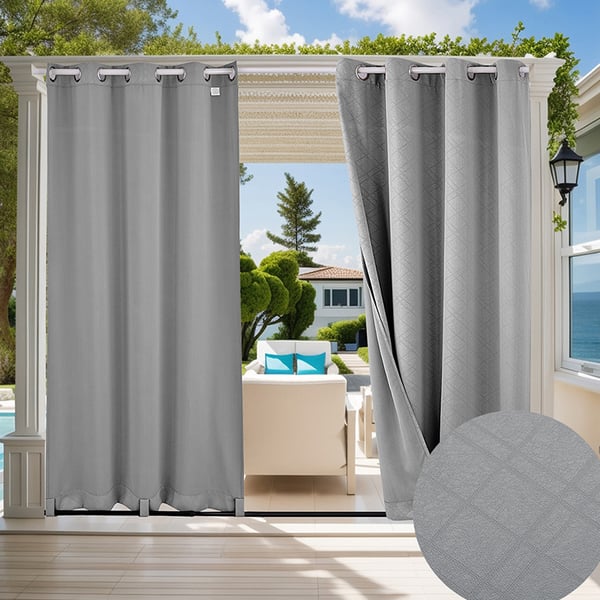 Vedenpitävä kohokuvioitu ulkoverho LightGrey M